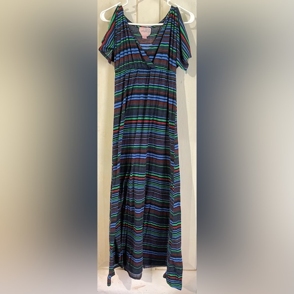 Long Striped Dress - Picture 1 of 3